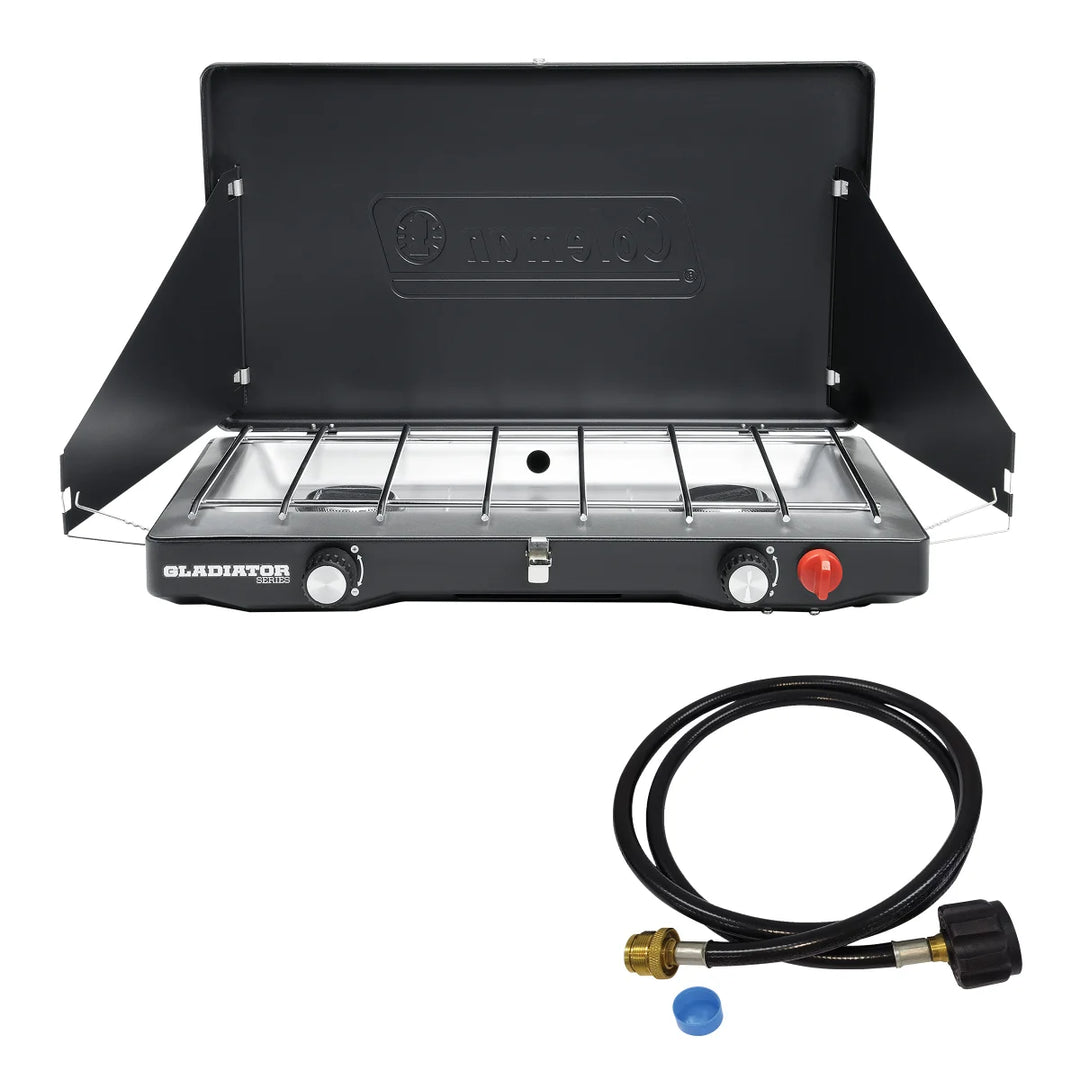 Coleman - Réchaud de camping extérieur Gladiator à 2 brûleurs