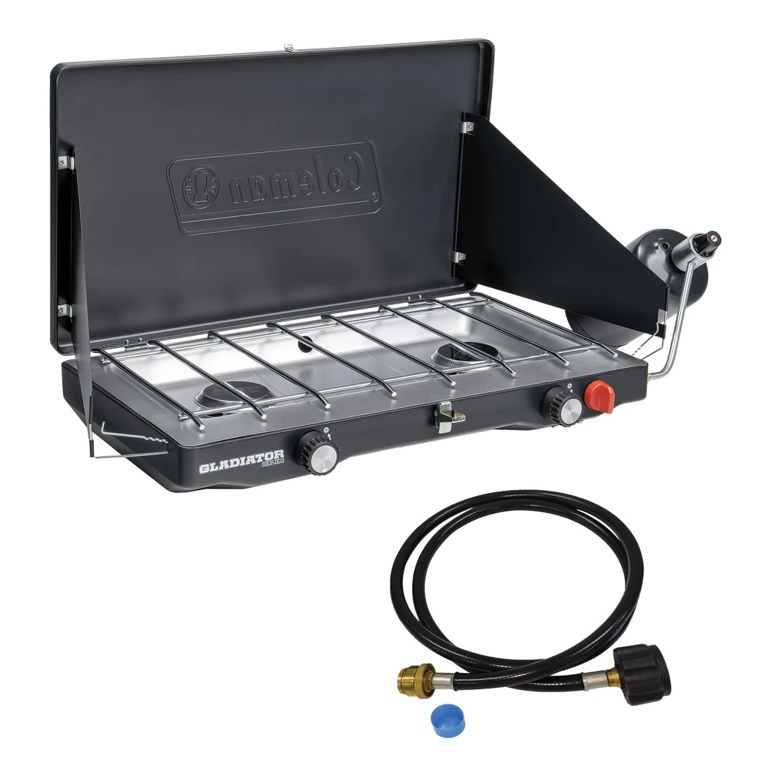 Coleman - Réchaud de camping extérieur Gladiator à 2 brûleurs