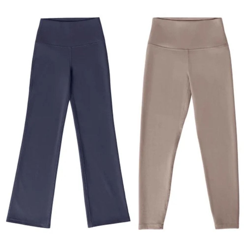 Mondetta - Lot de 2 leggings et pantalons évasés