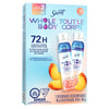 Secret – Vaporisateur tout le corps pêche et vanille, 2 x 99 g