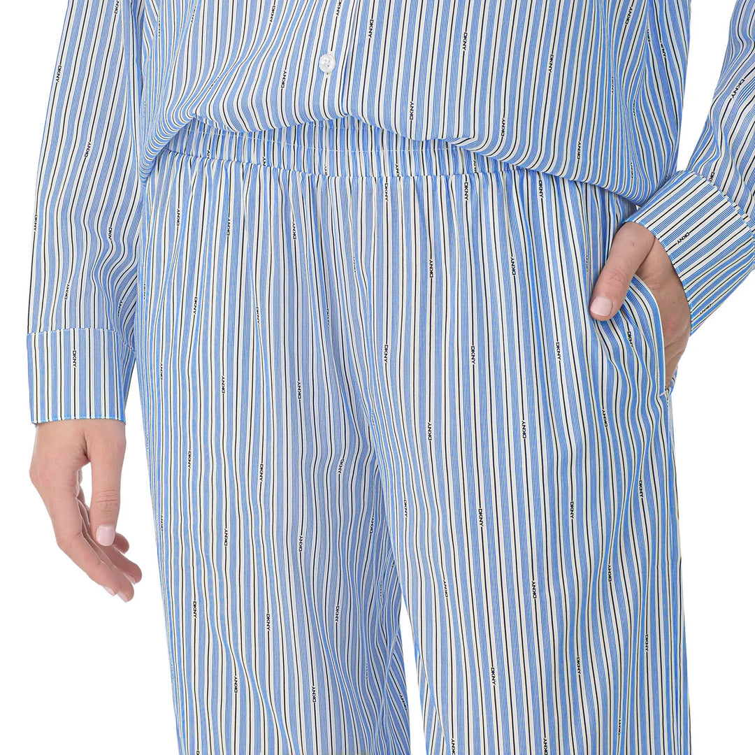 DKNY - Ensemble pyjama en linon 2 pièces