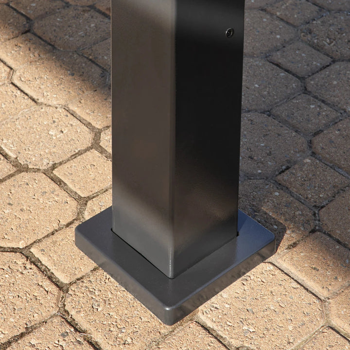 Sojag Austa - Pergola 10 x 13 pi avec LED et écran d'intimité