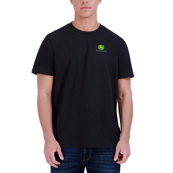 John Deere - T-shirt à logo brodé