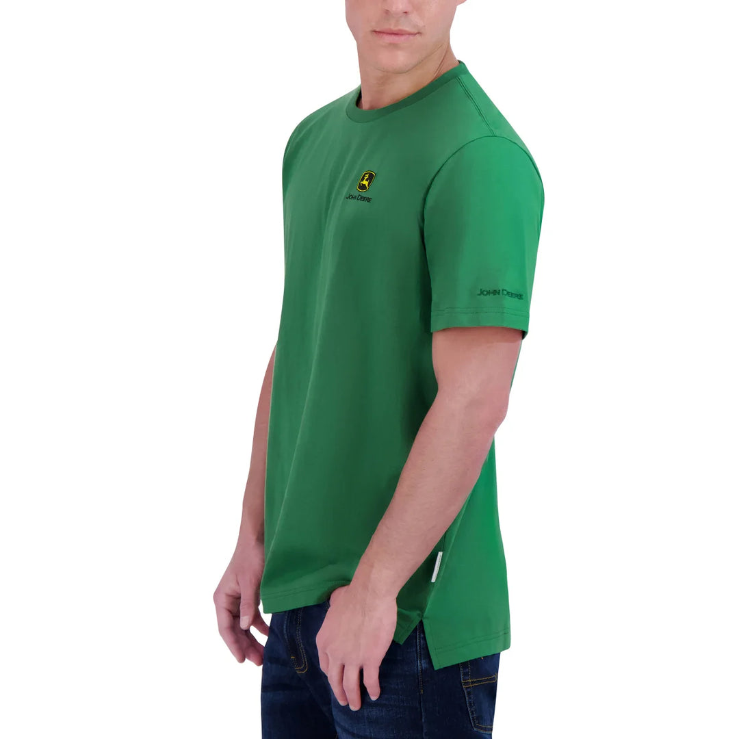 John Deere - T-shirt à logo brodé