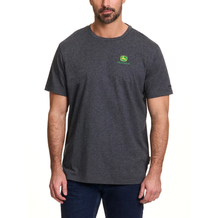 John Deere - T-shirt à logo brodé
