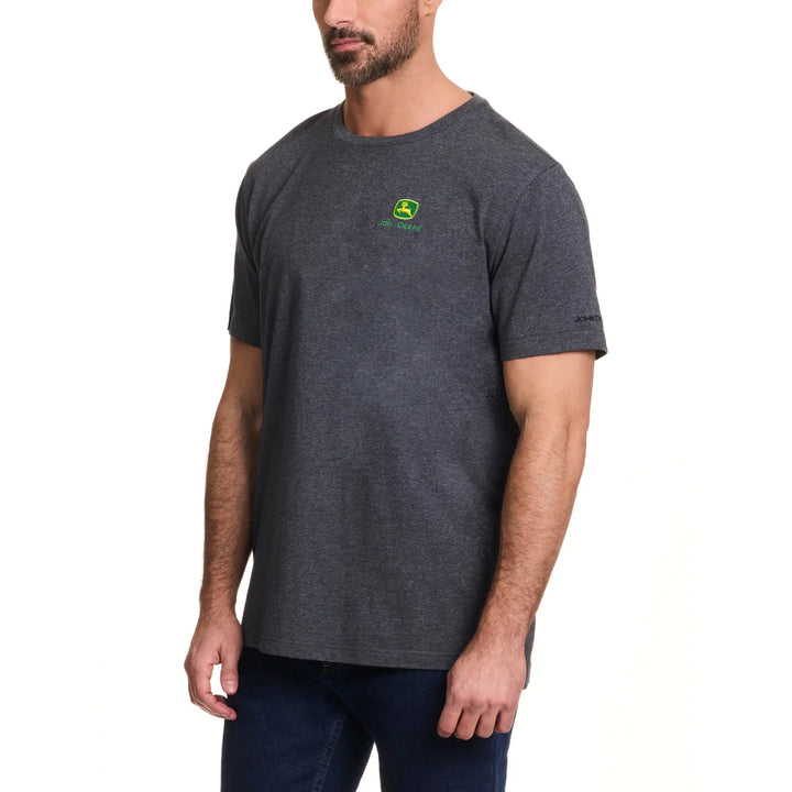John Deere - T-shirt à logo brodé