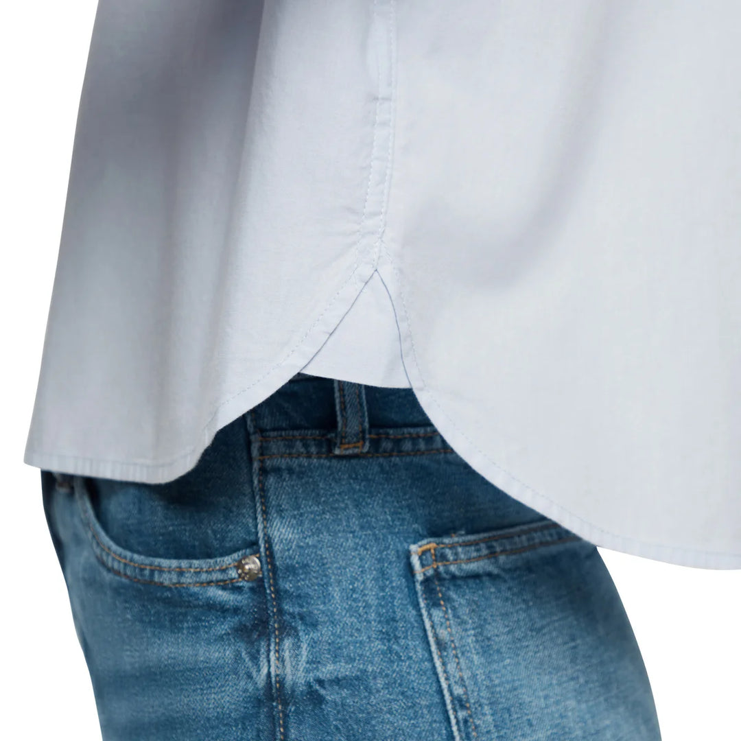 Gap - Chemise courte à manches longues en popeline