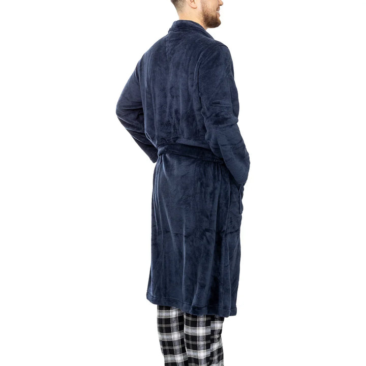 Tommy Hilfiger - Robe de chambre en coton ouaté pelucheux