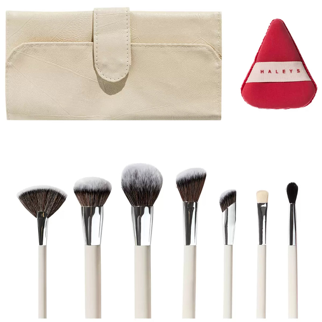 Haleys Signature - Ensemble de pinceaux de maquillage, 9 pièces