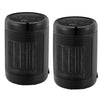 OmniHeat Digital Ceramic Personal Heater - 2-Pack