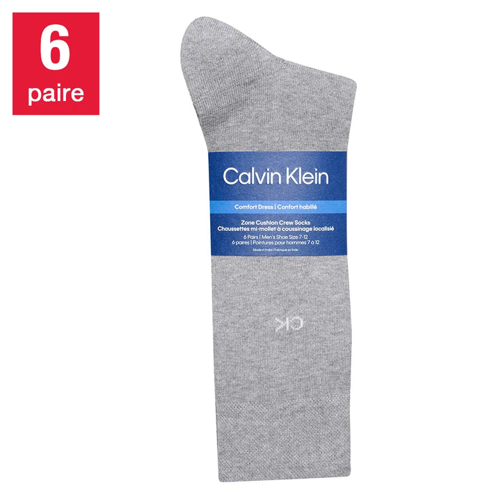 Calvin Klein - Chaussettes habillées, 6 paires