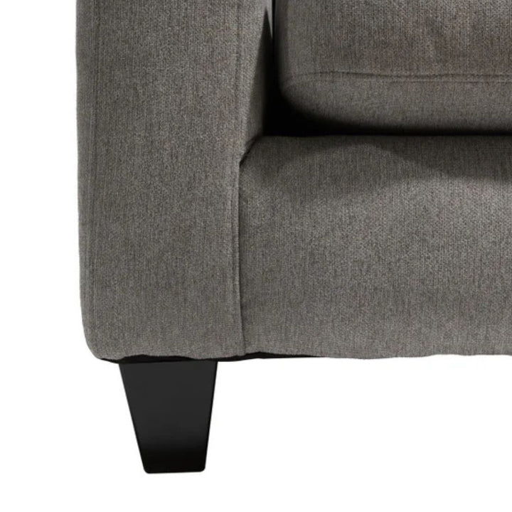 Minhas - 3-seater fabric sofa