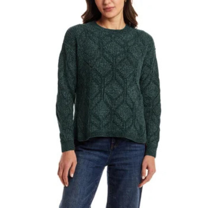 Weatherproof Vintage - Chandail en chenille à encolure ras du cou