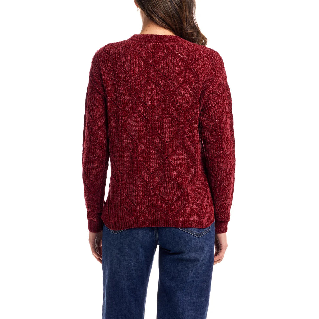 Weatherproof Vintage - Chandail en chenille à encolure ras du cou