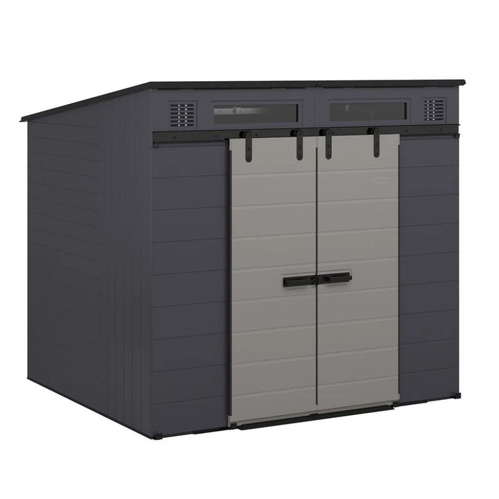 Suncast - Remise 8 x 7 pi avec double porte de grange