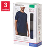 Mondetta - T-shirt à dos en maille, paquet de 3