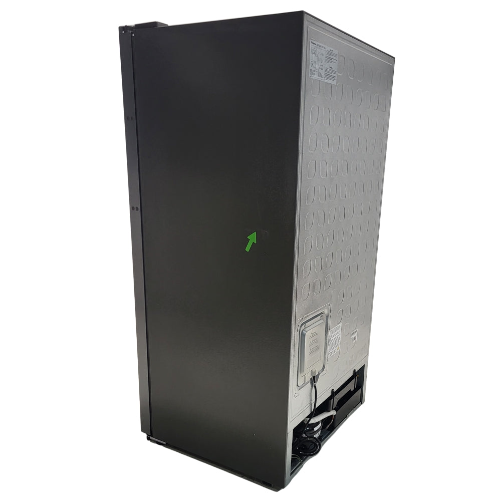 Hisense - Réfrigérateur ou congélateur vertical convertible de 17 pi³