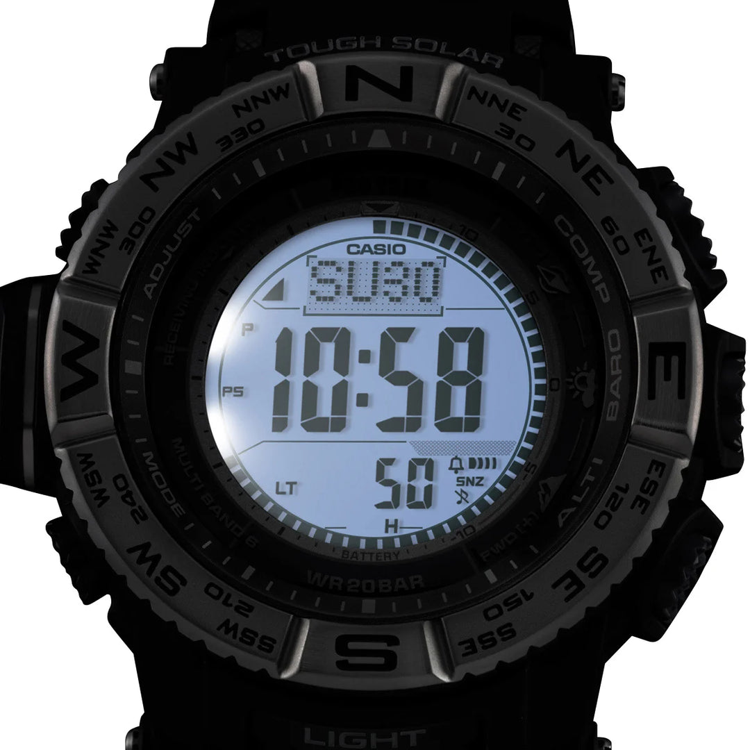 Casio - Montre homme PRO TREK à triple capteur - PRW-3500-1