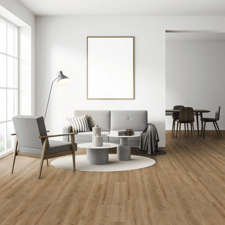 Quickstyle - Revêtement de palncher stratifié Premium AC5 de 19,5 cm (7,68 po)