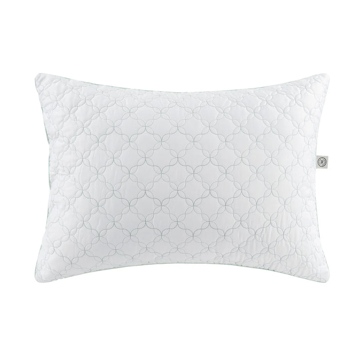 Martha Stewart - Oreillers matelassé Trellis Bloom, paquet de 2