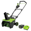 Greenworks - Souffleuse à neige monobloc 80 V 20 po