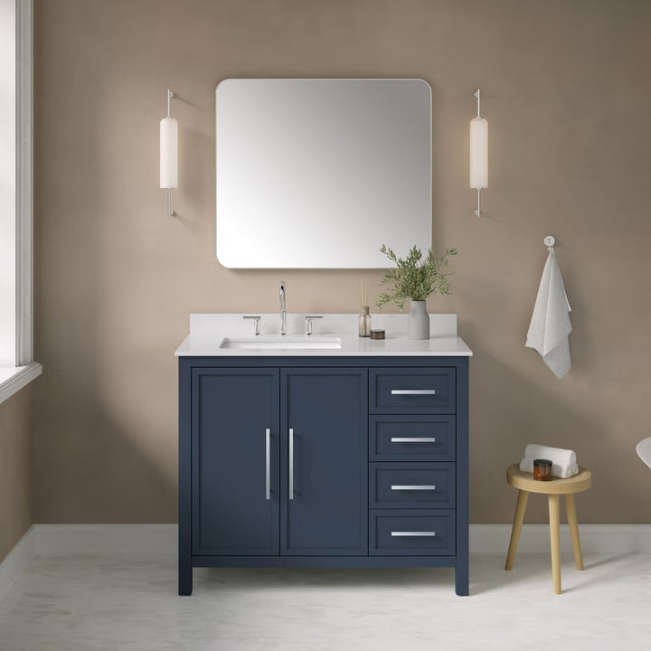 OVE Decors - Eliot 42 in vanity with quartz countertop