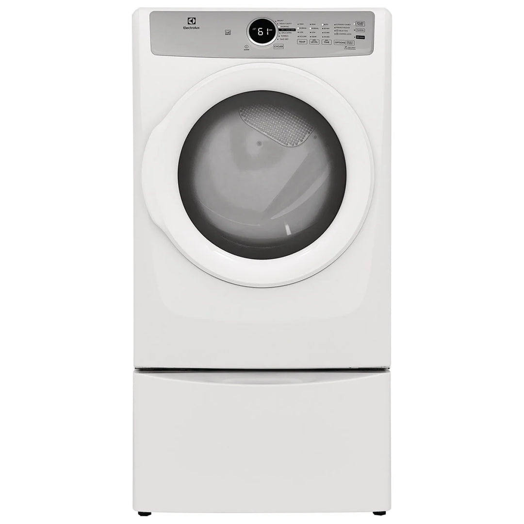 Electrolux Series 3 - 27 in. Front Load White Gas Dryer, 8 cu. ft.