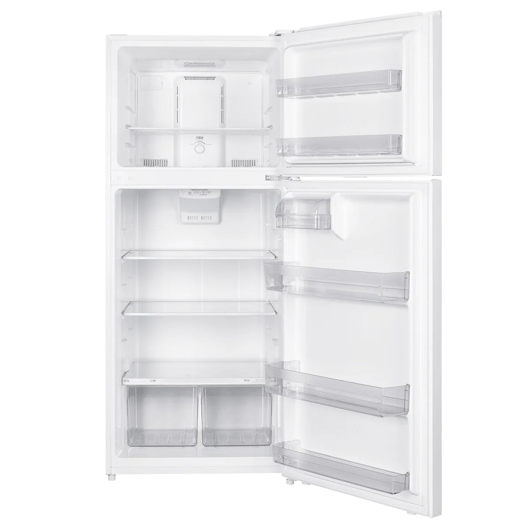 TCL - Réfrigérateur à congélateur supérieur et porte réversible, 28 po, 18 pi³