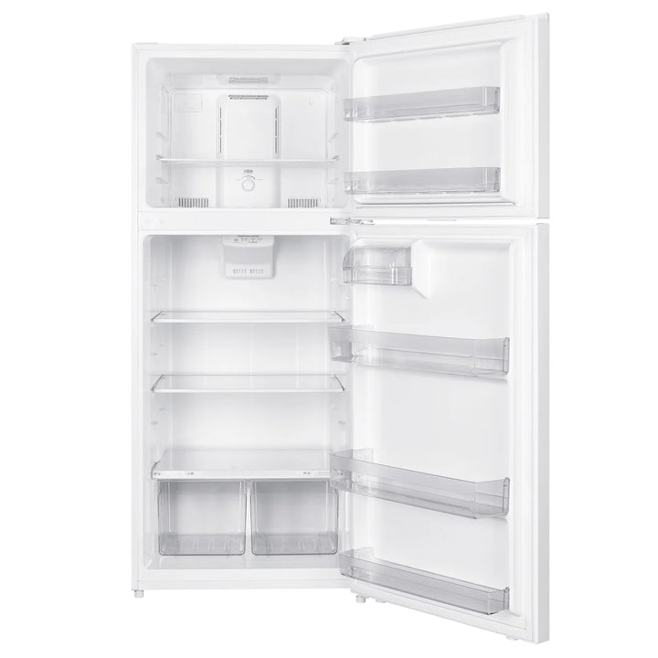 TCL - Réfrigérateur à congélateur supérieur et porte réversible, 28 po, 18 pi³
