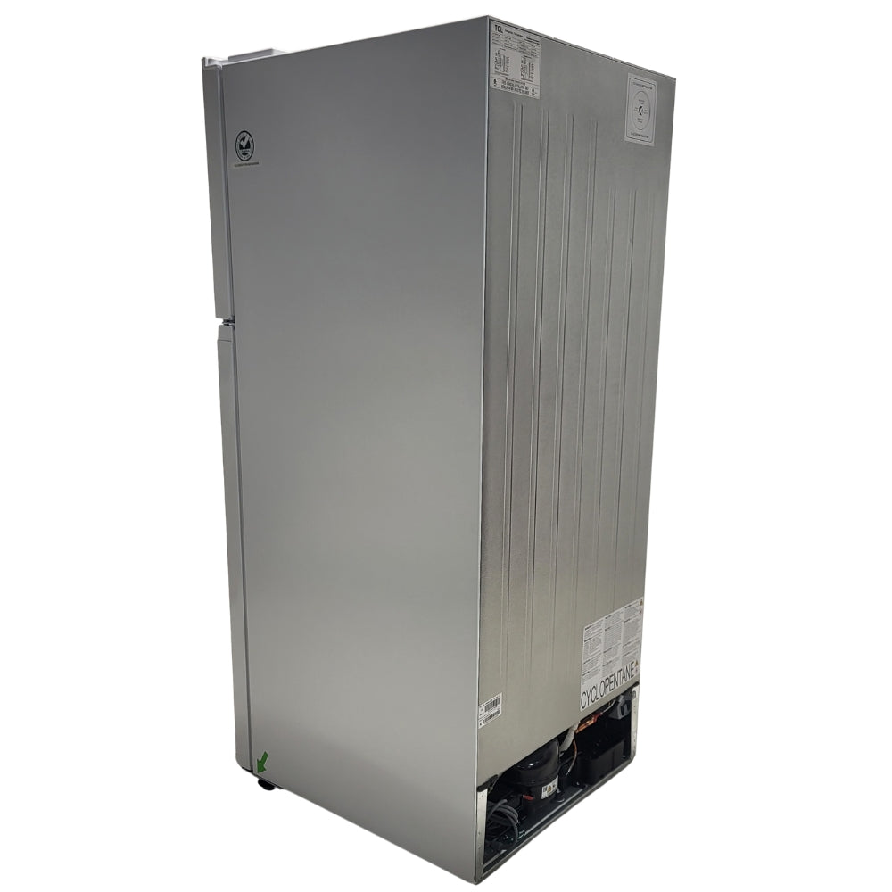 TCL - Réfrigérateur à congélateur supérieur et porte réversible, 28 po, 18 pi³