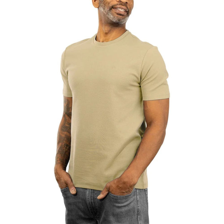 Calvin Klein - T-shirt micro-gaufre