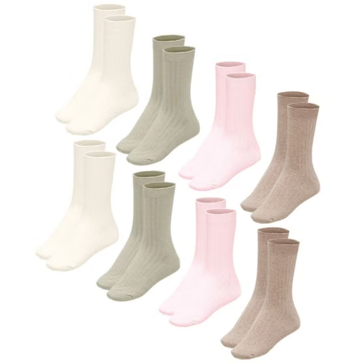 Banana Republic - Chaussettes mi-mollet classiques, 8 paires