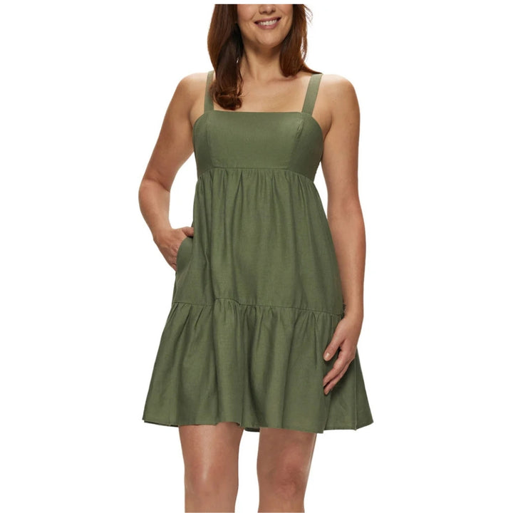 Dalia - Robe courte en lin