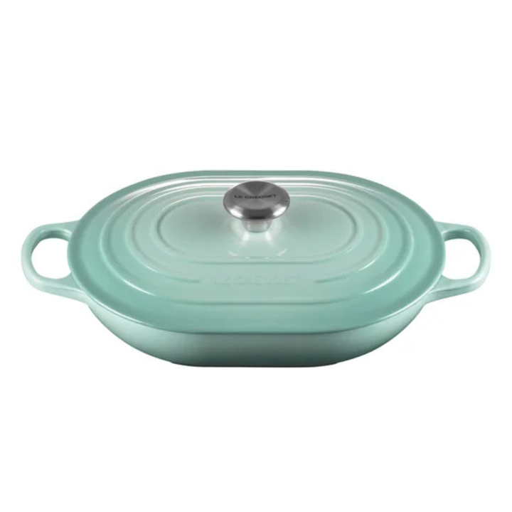 Le Creuset - Oblong Enameled Cast Iron Dutch Oven, 3.4 L