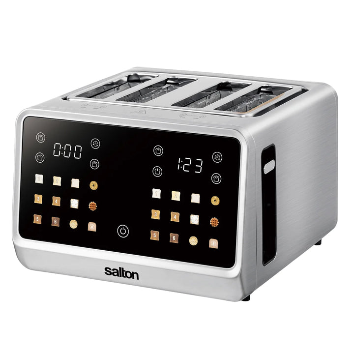 Salton - 4-Slice Touchscreen Toaster
