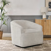 Thomasville – Fauteuil pivotant en tissu