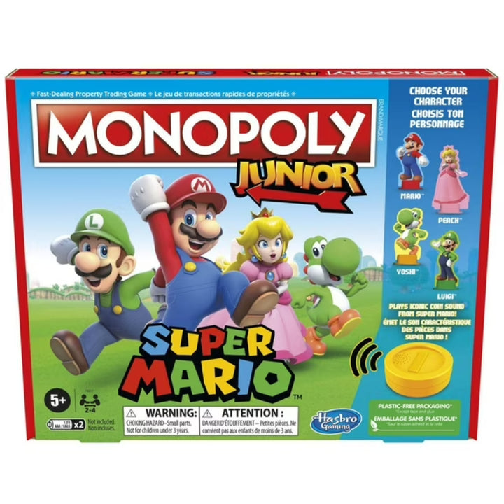 Hasbro - Monopoly Junior Super Mario Edition