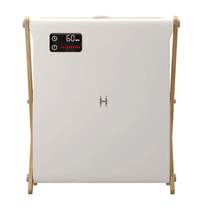 Homedics - XL Heated and Folding Laundry Basket