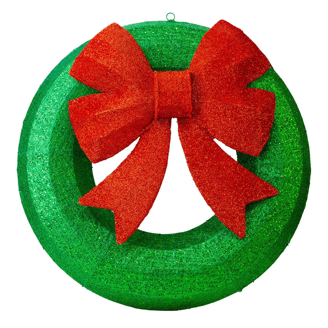 Holiday Wreath with Bow