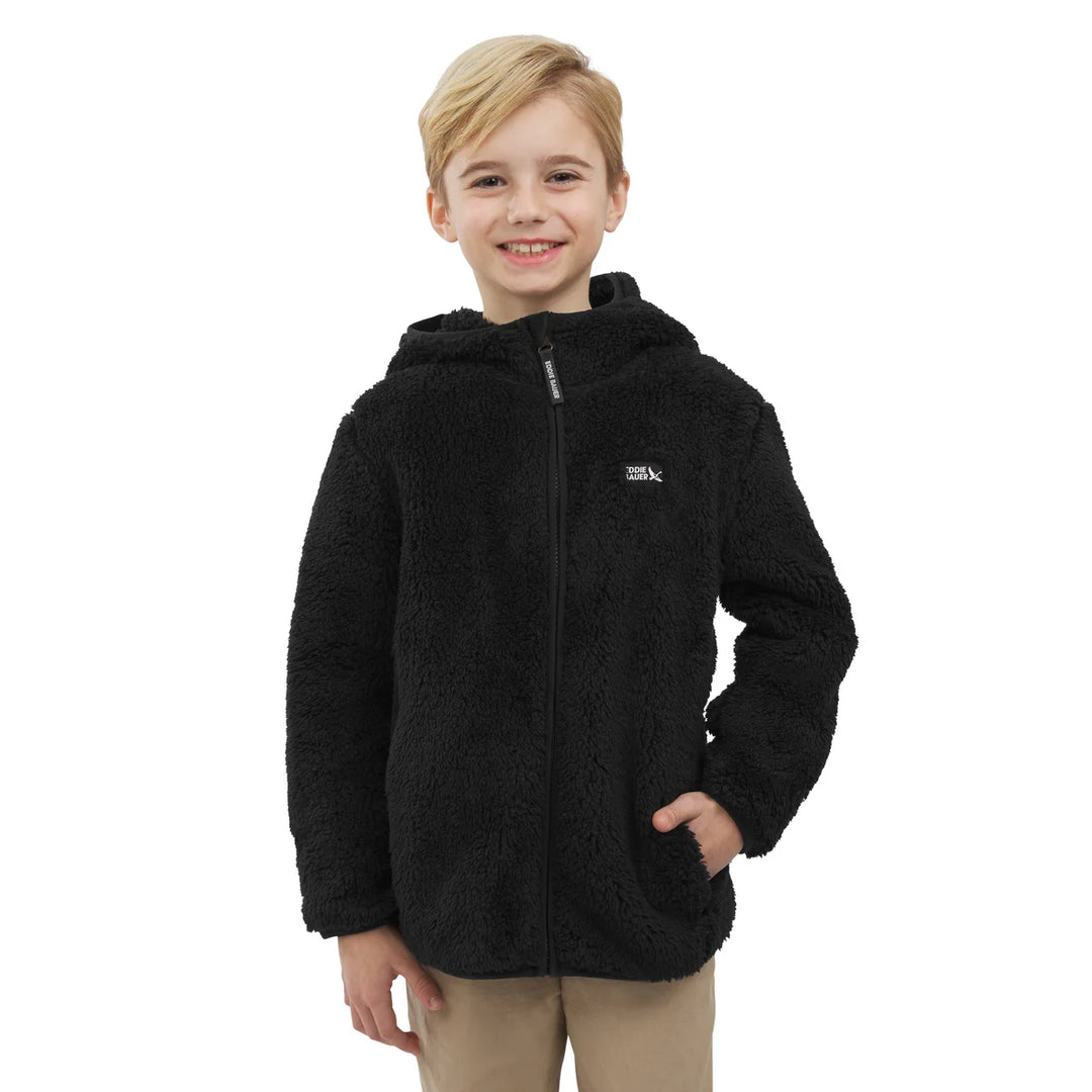 Eddie Bauer - Manteau en sherpa pour enfants