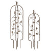 Mullally - Treillis de jardin en fer, paquet de 2