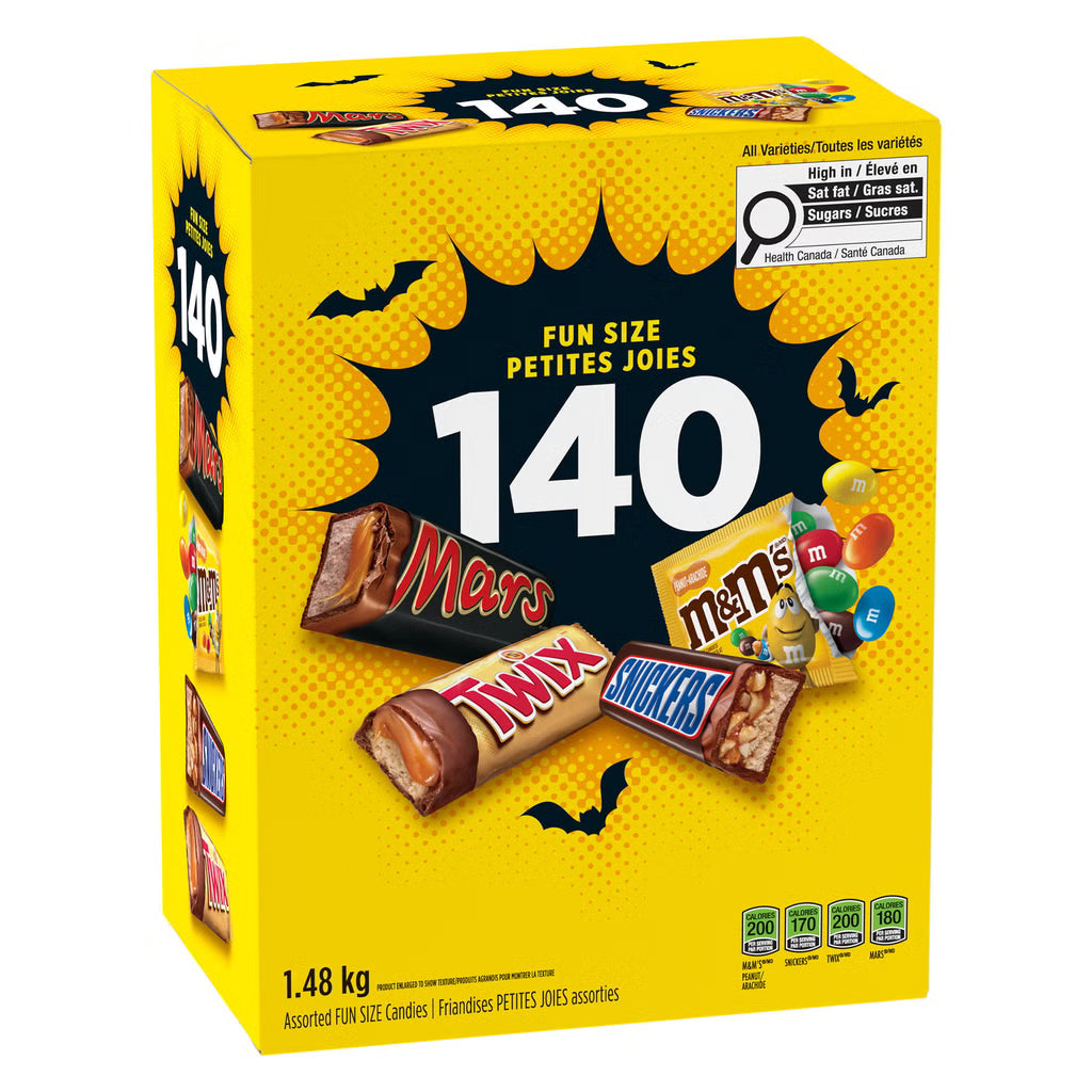 Mars - Bonbons au chocolat assortis en format mini, 1,48 kg