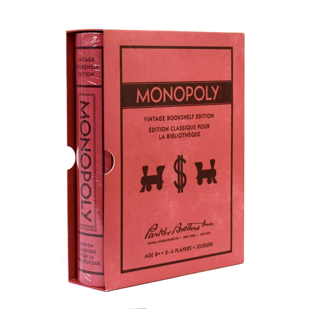 WS Game Company - Monopoly édition classique pour la bibliothèque