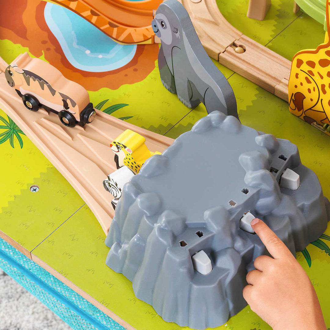 KidKraft - Table de jeu Adventure Tracks™ Safari Run