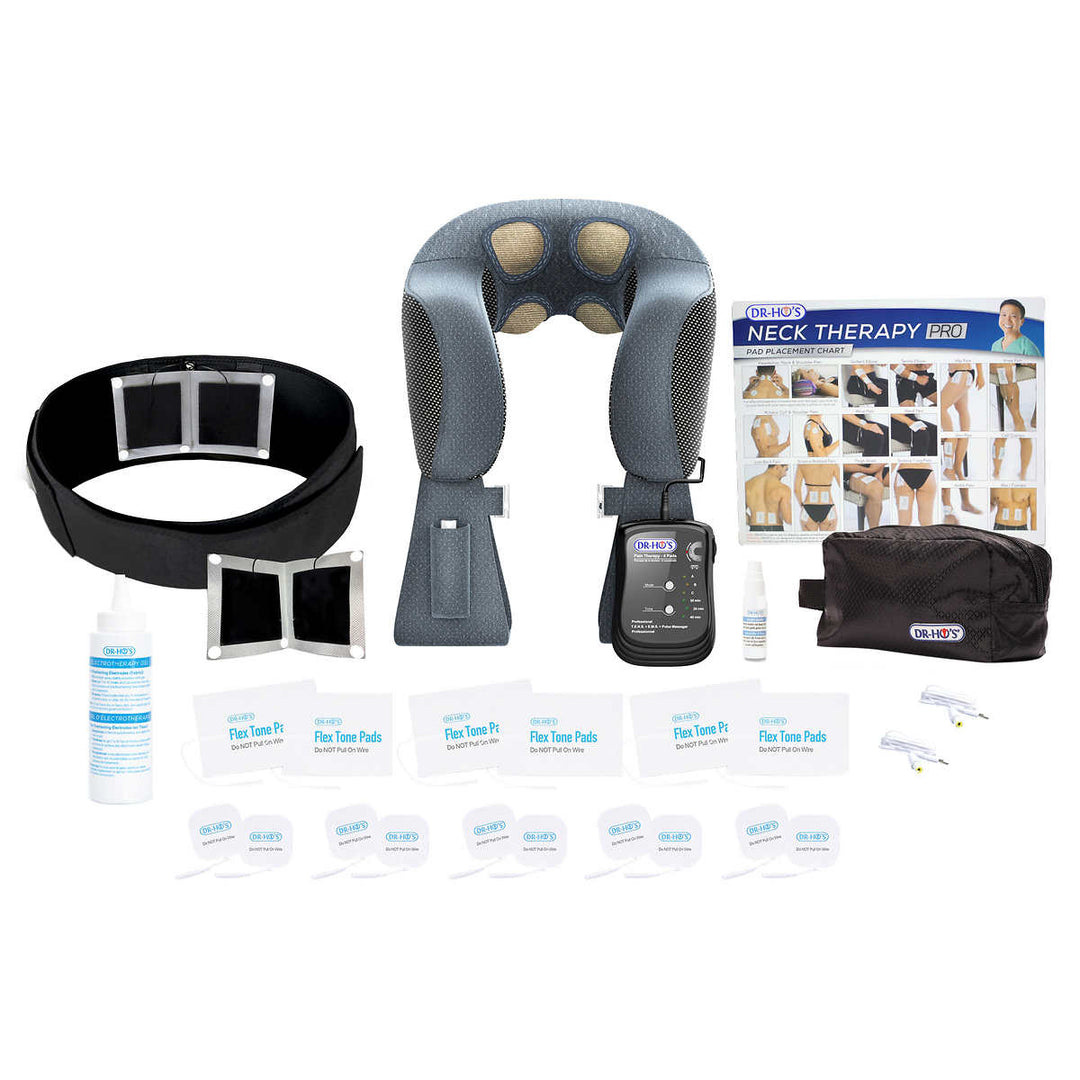 DR-HO'S - Neck Pain Pro with Gel Pad Kit and Kidney Belt