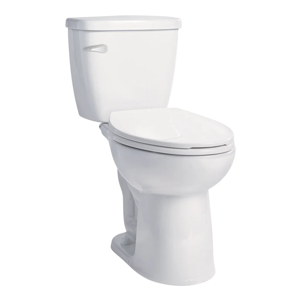 WaterRidge - Toilettes à chasse d'eau unique en deux parties