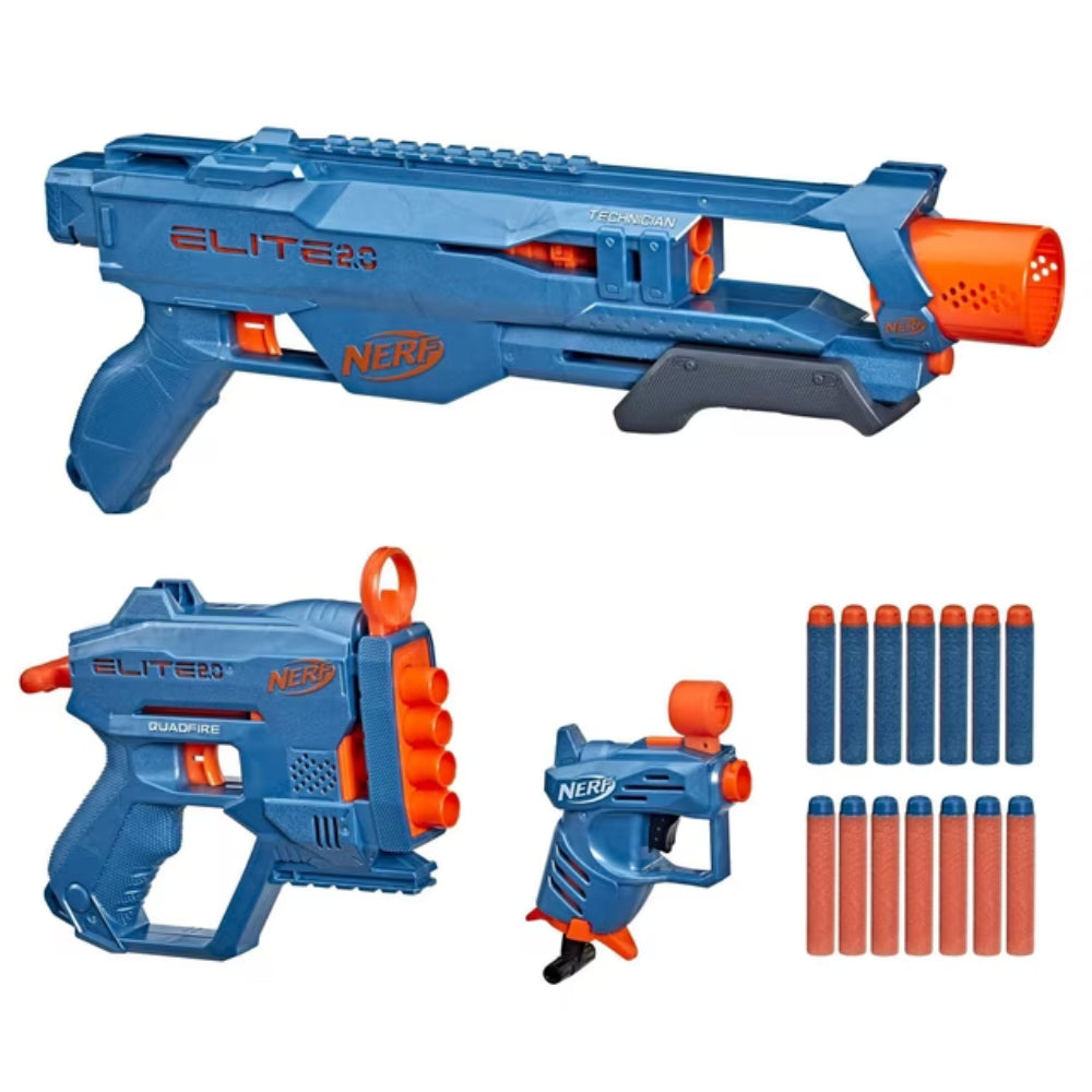 Nerf Elite - Nerf Elite 2.0 Blaster, pack of 3