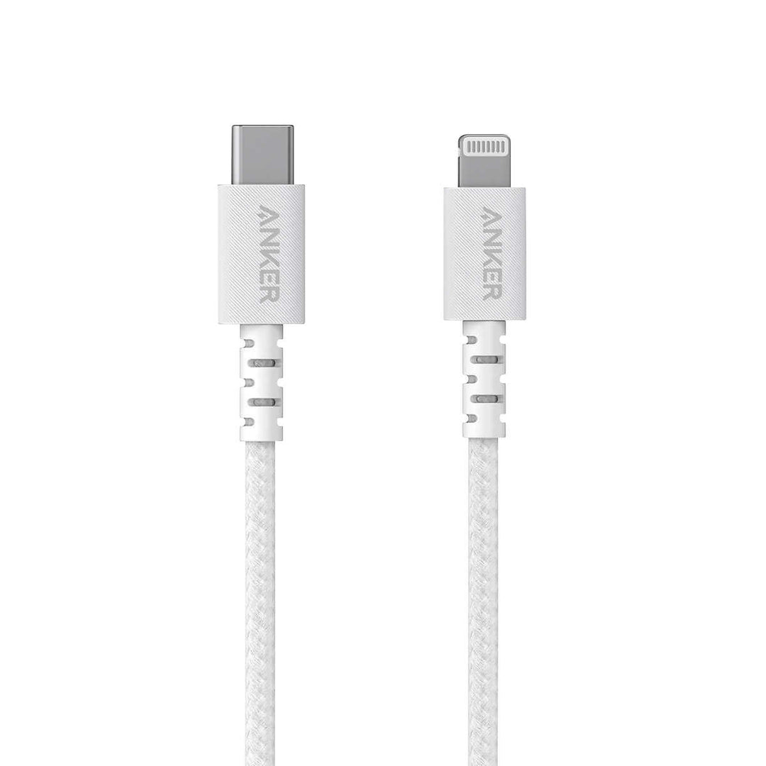 Anker - Mini Charger with 6ft USB-C to Lightning Connector Cable