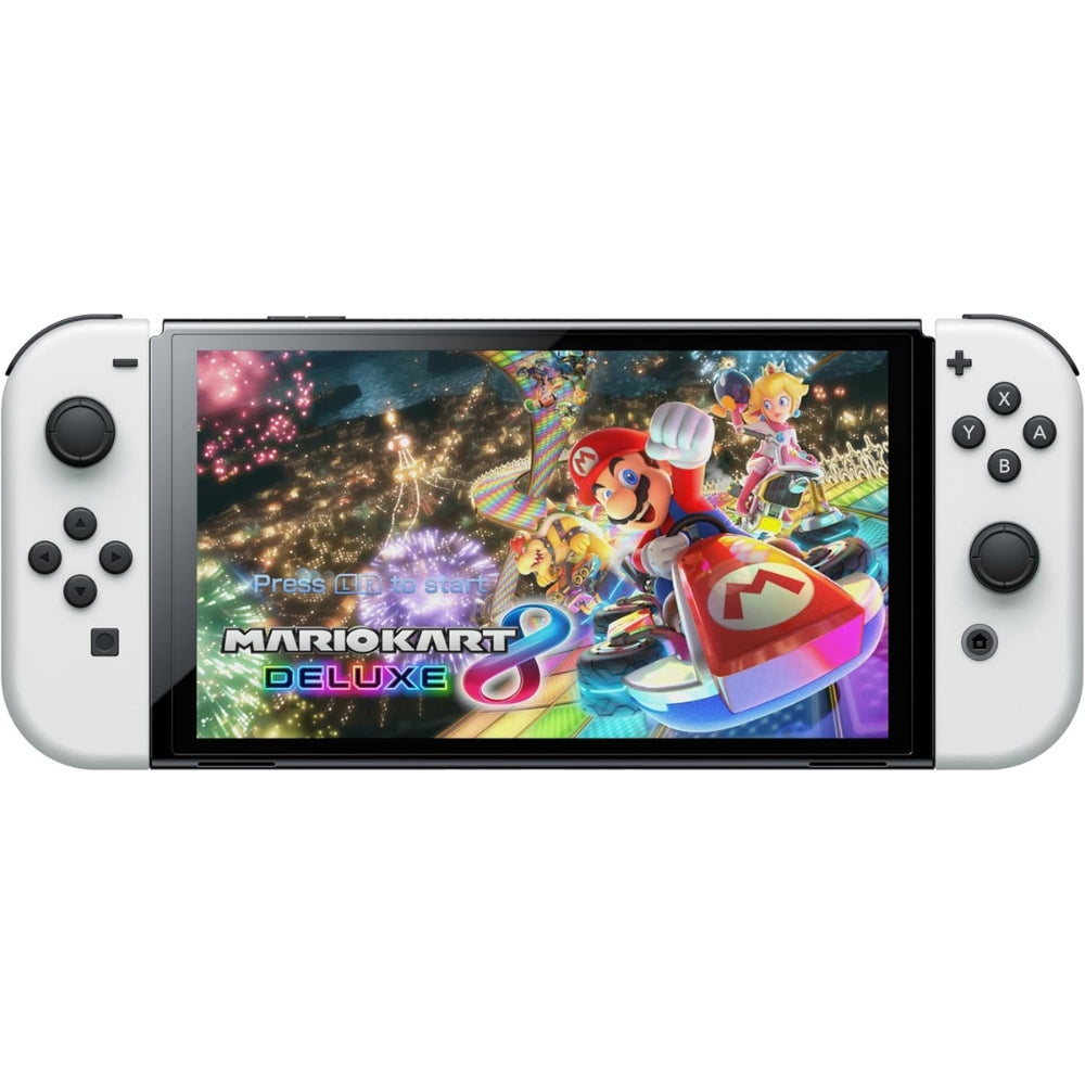 Nintendo - Ensemble Switch modèle OLED Mario Kart 8 Deluxe