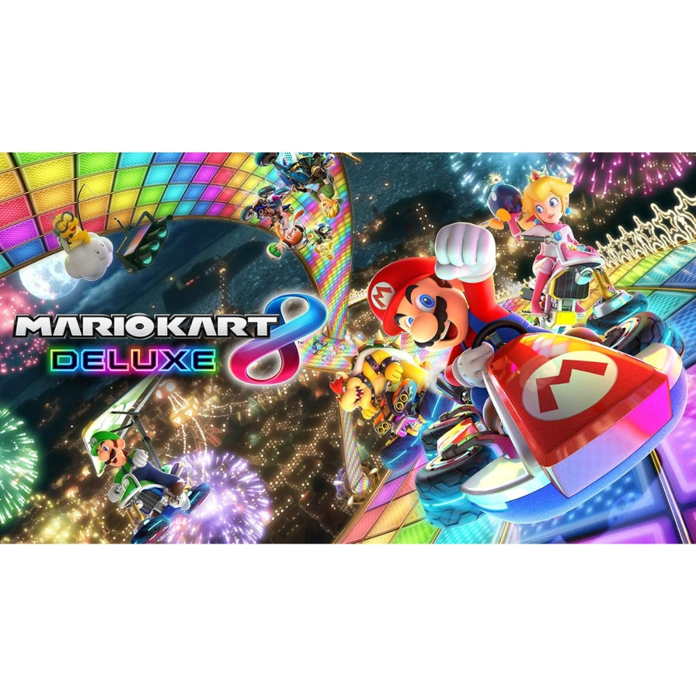 Nintendo - Ensemble Switch modèle OLED Mario Kart 8 Deluxe